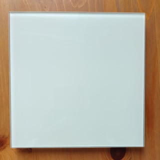 Витяжний вентилятор Вентс 100 Ейс 180 Глас-1 білий image