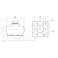 Центробежный крышный вентилятор Systemair DVN 355EC