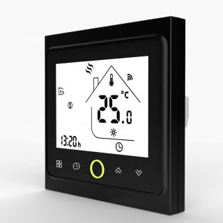 Термостат з ZigBee управлінням Tervix Pro Line для газового/електричного котла, чорний image