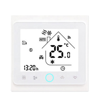 Термостат для фанкойлу з WiFi управлінням Tervix WiFi Fancoil Thermostat (на 2 труби) image